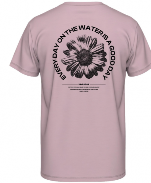 Flower Whased Pink T-Shirt