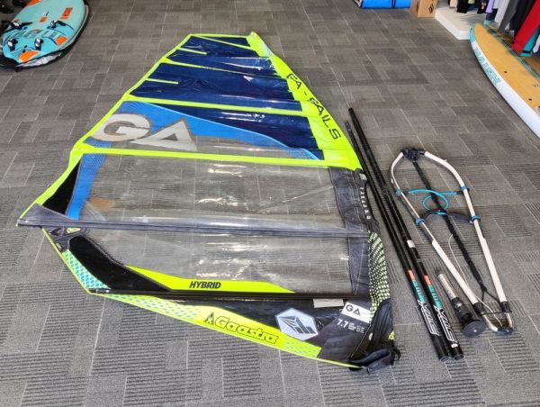 Hybrid 2018 7.7m2 + Pl STX árbóc SDM C40 460 + Pl alu boom 160-220 .