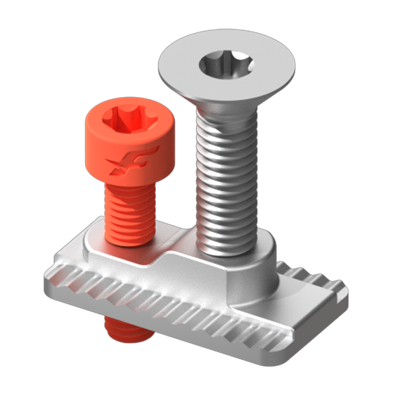 Lockable T-nuts